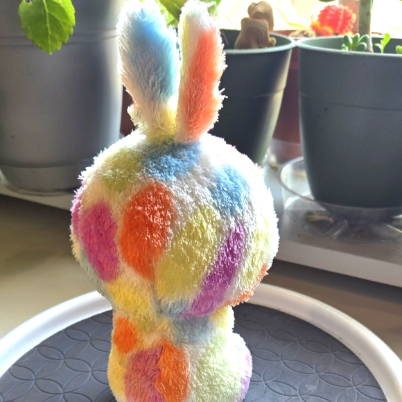 Ty Mini Backpack Fantasia the Unicorn and Bloomy the Bunny Ty Plush - Picture 4 of 8